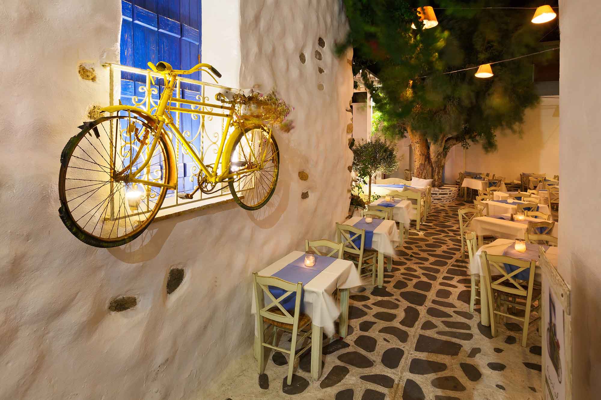 Naxos Yellow Bike